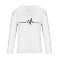 thumbnail image 4 of zbxnLI Big and Tall Men's Long Sleeve Shirts Graphic T-Shirts for Men Casual Basic Tee Tops Fall Winter, 4 of 5