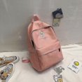 thumbnail image 1 of Petit Sac à Dos en Toile Marguerite pour Jeunes Collégiens Vert, 1 of 3