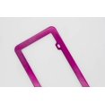 thumbnail image 4 of Creathome 2 Pcs Cadres de Plaque d'Immatriculation en Acier Inoxydable Couleur Rose, 4 of 7