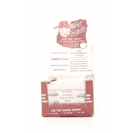 - MF Western Plastic Hat Protectors