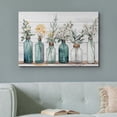 thumbnail image 3 of PixonSign Canvas Print Wall Art White Wood Panel Garden Wildflowers Nature Wilderness Illustrations Modern Art Botanical Floral Farmhouse/Country Relax/Calm/Cozy for Bedroom - 16"x24", 3 of 5