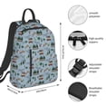 thumbnail image 2 of Fotbe Camping Caravan Mochila Ligera para Hombres y Mujeres - Duradera y Resistente al Agua, Ideal para Escuela, Trabajo, Viajes y Uso Diario, 2 of 7