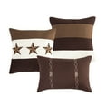 thumbnail image 4 of HIG 7 Pieces Beige Geometric Printed Comforter Set Color Block Patchwork Bed in A Bag, King, 4 of 10