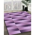 thumbnail image 2 of Ahgly Company Indoor Rectangle Patterned Orchid Purple Area Rugs, 5' x 7', 2 of 6