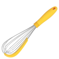 thumbnail image 1 of Batidor de huevos multifuncional con espátula de silicona, espátula para crema de acero inoxidable, mezclador, herramienta para hornear en la cocina Vhermosa, 1 of 5