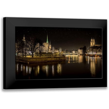 Mitropoulos, Petros 14x10 Black Modern Framed Museum Art Print Titled - Zurich