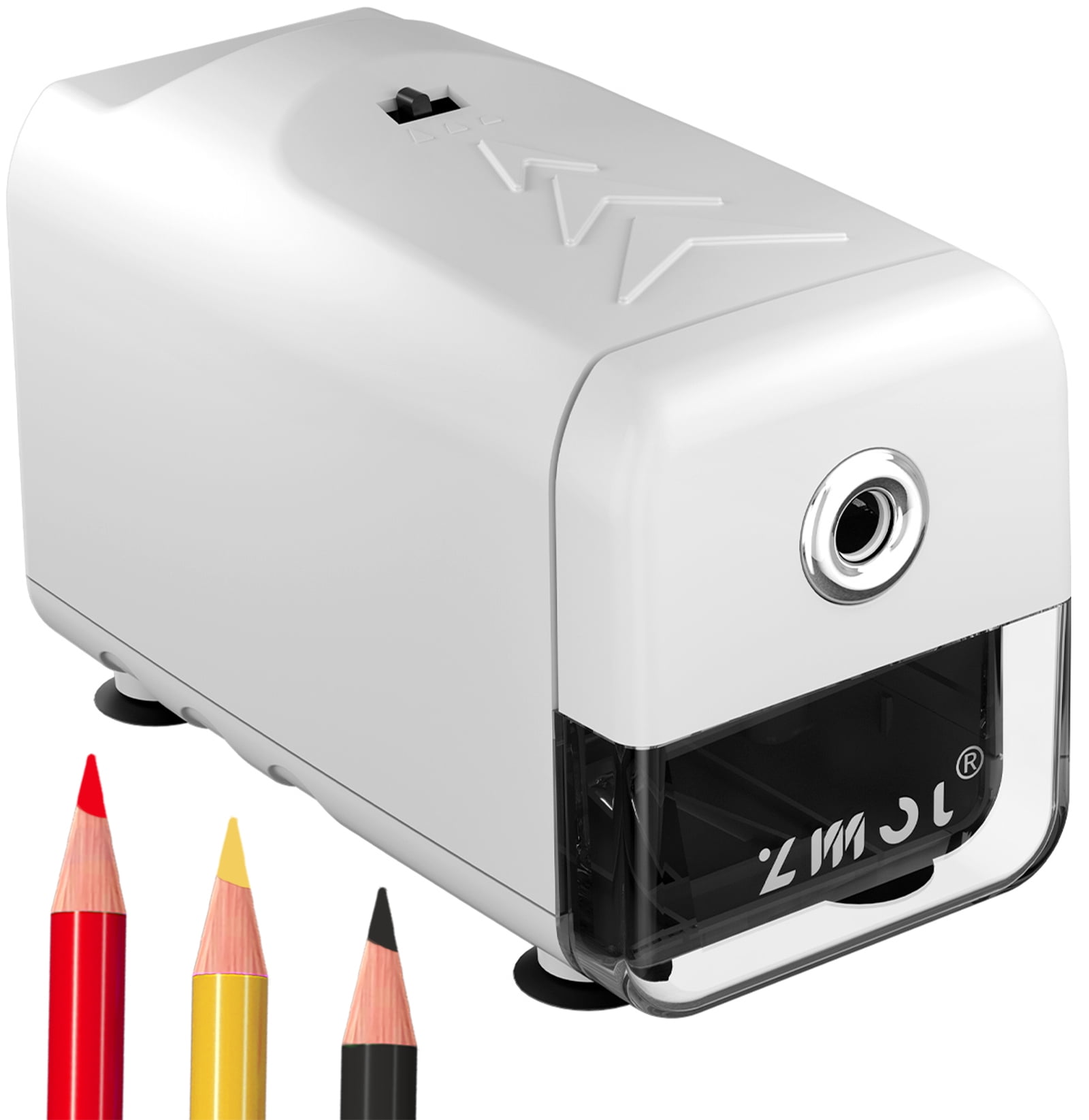 ZMOL Pencil Sharpener，Heavy Duty Sharpeners for Classroom，Cute Pencil  Sharpener Plug in for Kids,Auto-Stop Pencil Sharpener for No.2 / Colored  Pencil