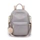 thumbnail image 1 of Backpack shoulder bag women fashionable versatile lightweight grey oxford cloth travel backpacks, 1 of 5