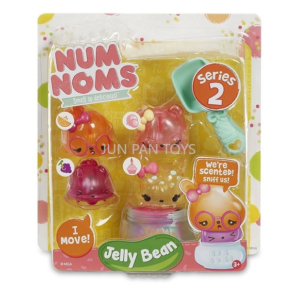 Paquete de inicio original de la serie 2 de MGA Num Noms con aroma a gominolas, juguetes sorpresa kawaii para niñas, regalos de cumpleaños