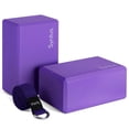 thumbnail image 1 of Set de bloques y correas para yoga Syntus 2, espuma EVA, suave y antideslizante, 1 of 7