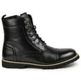 thumbnail image 6 of Metrocharm MC311 Men's Lace Up Cap Toe Fashion Oxford Boot Brown 6.5, 6 of 12
