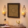 thumbnail image 6 of Sziqiqi Wall Candle Holder Decorative Black Candle Sconces Set of 2  Elegant European Style Metal Hooks for Entryway Bedroom Decor, 6 of 7