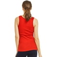 thumbnail image 3 of LAVRA Women's Tank Top Cotton Ribbed, 3 of 4