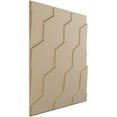 thumbnail image 2 of Ekena Millwork 19 5/8"W x 19 5/8"H Honeycomb EnduraWall Decorative 3D Wall Panel, UltraCover Satin Smokey Beige (Covers 2.67 Sq. Ft.), 2 of 6