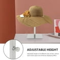thumbnail image 6 of Raindrops General Metal Hat Stand Stainless Steel Hat Cap Display Rack Hat Display Holder Adjustable Stand, 6 of 8