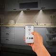 thumbnail image 2 of Luz Nocturna Paquete de 2 luces nocturnas LED COB con sensor y control remoto, color blanco, para armarios de dormitorio y cocina. Rkxzt, 2 of 9