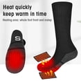 thumbnail image 3 of SAVIOR HEAT Heated Socks Rechargeable Electric Battery Heating Socks for Men Women with 3 Adjustable Heating Levels for Skiing Riding Hunting, 3 of 12