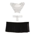 thumbnail image 2 of Traje de muñeca a escala 1/6 para niña, ropa, accesorios de cosplay, decoración de disfraces de muñeca, trajes de muñeca para muñecas de 12 pulgadas conjunto de top, 2 of 10