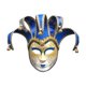 thumbnail image 1 of Máscara de Mardi Gras, máscara de disfraz, máscara facial completa, máscara de cosplay de Halloween para festival, fiesta, espectáculo, espectáculo de Azul Yinane Cubierta facial de Mardi Gras, 1 of 8