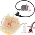 thumbnail image 3 of Carburetor Ignition Coil Replacement For 51 55 For Rancher Chainsaw 50 51 51Epa, 3 of 7