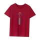 thumbnail image 3 of Camiseta para mujer Ropa deportiva de verano Ropa suave Camisa con cuello redondo para deportes callejeros SG, 3 of 7
