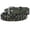 Camouflage, variant on 1 1/2" Snap on Bullet Hardware Stitching-edged Camouflage Canvas Studded Belt