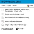 thumbnail image 2 of Impresora HP ENVY Inspire 7255e inalámbrica de inyección de tinta térmica en color, 2 of 9