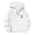 thumbnail image 3 of WILLBEST Sudaderas En Pareja Sudadera con Capucha Casual con Estampado De Cachorro Adorable para Otoño e Invierno Moda Cómoda Sudadera Holgada XGrande, 3 of 4