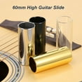 thumbnail image 4 of Guitar Slide, 60MM High Guitar Slide Bar Guitar Slide Ring Tube Slide With Stainless Steel Metal Glass Finger Slides for Guitar Bass Banjo Ukulele String Instrument Accessories, 4 of 7