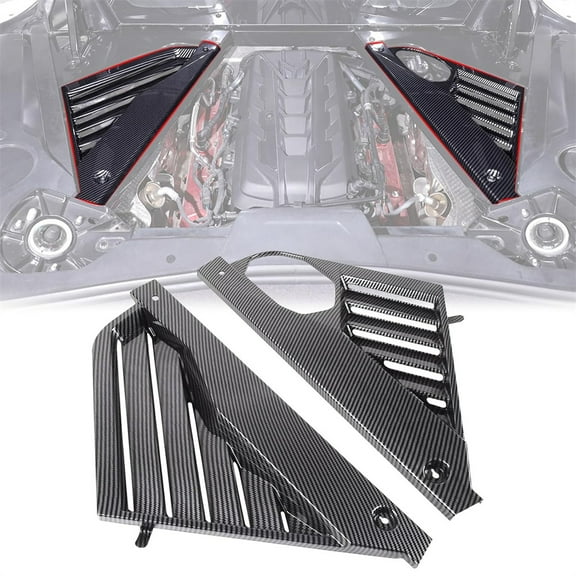 Engine Bay Panel Cover Fits For Corvette C8 Stingray Z06 E-Ray Coupe 2020-2024