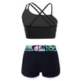 thumbnail image 2 of Miaeowve Kids Girls Sports Swimming Workout Outfits Backless Tank Top Camisole Vest with Elastic Wide Lily 14, 2 of 5