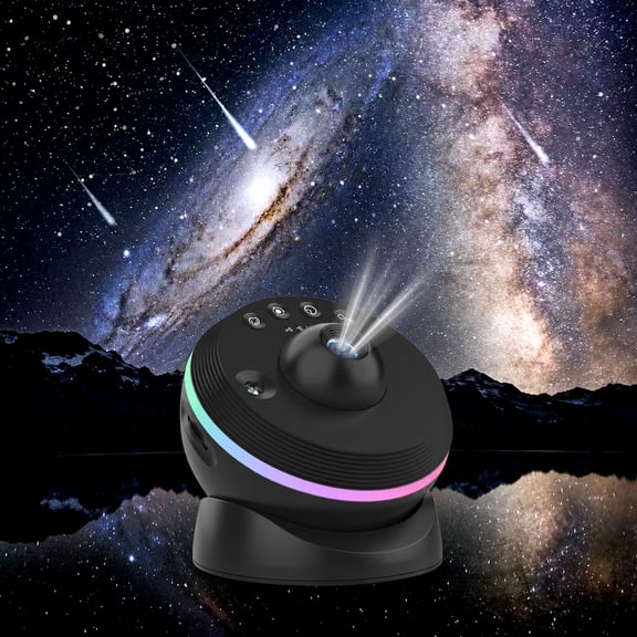 DAYBETTER Galaxy Projector, 4K HD 13-in-1 Planetarium Light Projector with Meteor, Space Night Light for Bedroom, Ceiling, Gift for Kids & Adults