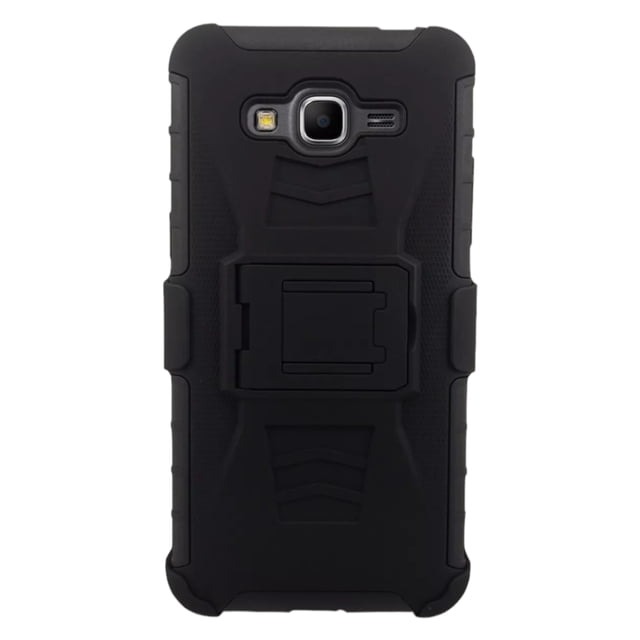 Funda Uso Rudo Clip 360 Para Samsung J7 Más 2 Micas De Cristal