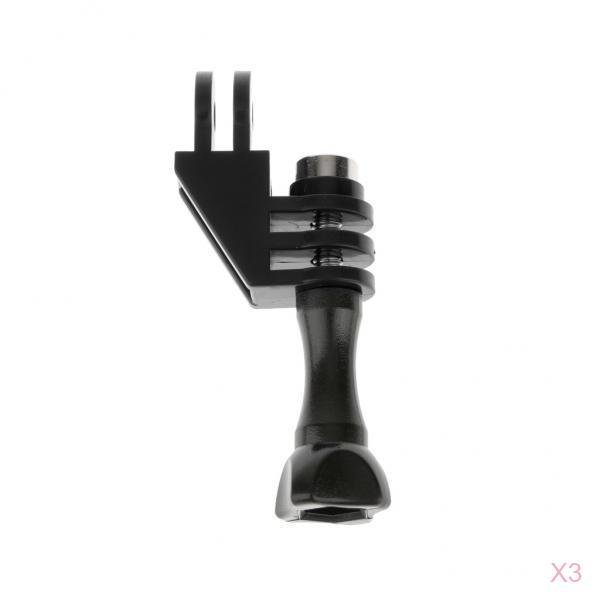 de trípode de codo con adaptador de cámara de acción negro con tornillo para 5/4/3/2 Baoblaze Brazo de ajuste de la cámara