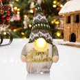 thumbnail image 3 of Navidad resplandor Rudolph decoración Mini gnomo sin rostro iluminado regalos creativos de Año Nuevo, 3 of 7