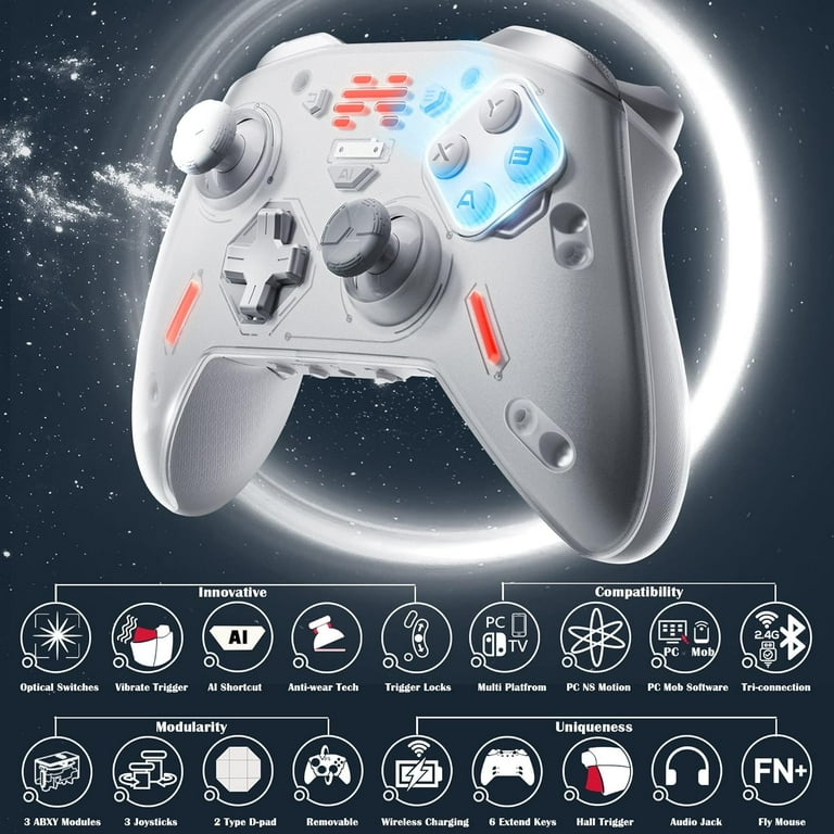 BEITONG Zeus 2 Optical Micro Switches Elite Game Controller for PC