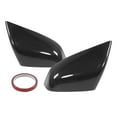 thumbnail image 2 of Dry Carbon Fiber Rearview Mirror Cover Trim Compatible withMODEL S 2012-2021 - Lightweight, Durable, Sporty Appearance, Easy Installation, 2 of 8