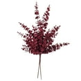 thumbnail image 4 of Vickerman 28" Burgundy Artificial Eucalyptus Glitter Spray, 2 per bag., 4 of 4
