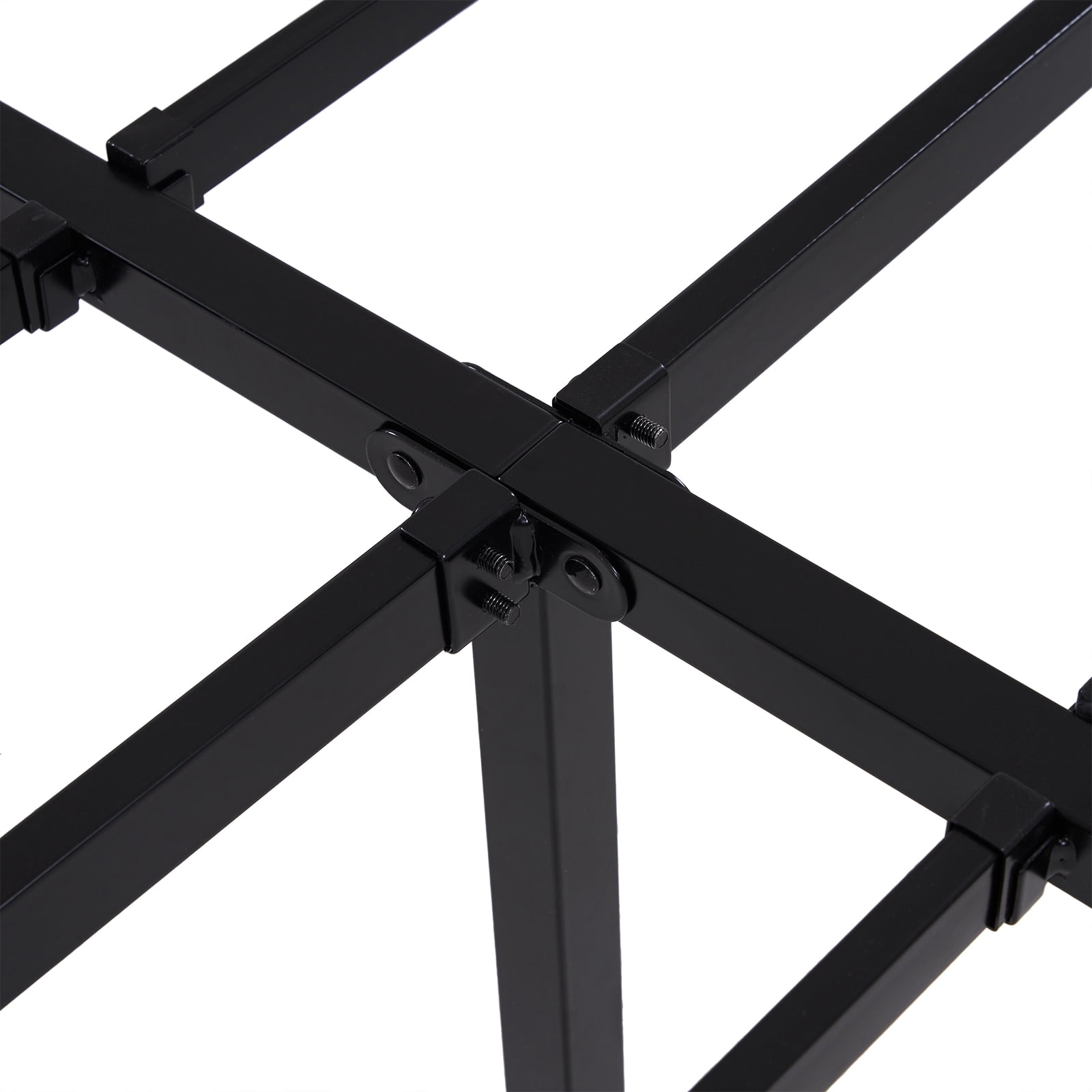 Eling Home King Size Bed Frame No Box Spring Needed, 14 inch Heavy Duty Metal Platform Bed Frame, Black