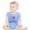Sky Blue, variant on TIWEKE Onesies 0-3 Months Unisex,Boys Girls Short Sleeve Letter Prints Romper Bodysuits Clothes,Size 12-18 Months