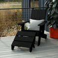 thumbnail image 2 of Highwood 2-pc Modern Adirondack Set with 1 Modern Folding Ottoman - Outdoor, Eco-friendly, Synthetic Wood, 2 of 6