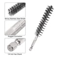 thumbnail image 4 of 5Pcs Bore Brush Stainless Steel 18mm Dia Cleaning Wire Brush Tube Pipe Cleaner with Handle 1/4 Inch Hex Shank, 4 of 6