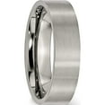 thumbnail image 4 of Titanium Polished 6mm Flat Band (Size 8) Made In China tb32-8, 4 of 5