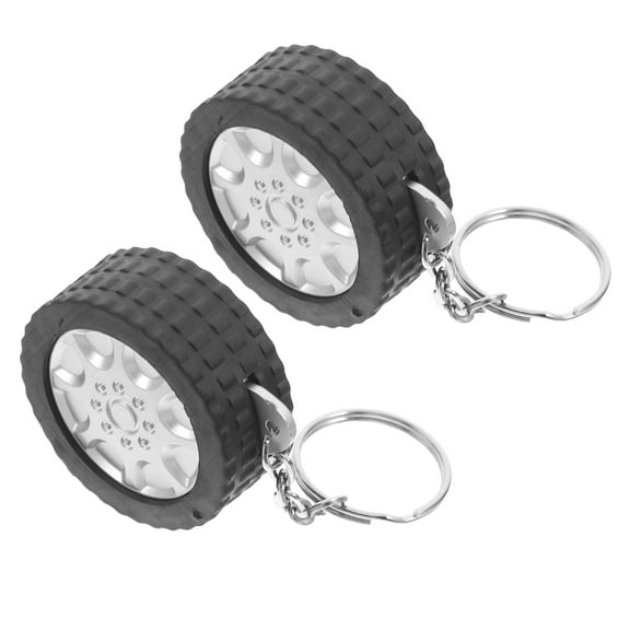 MLINS  2 Pcs Portable Retractable Tape Measure Small Measuring Black