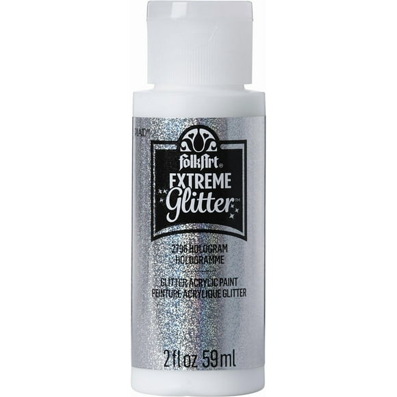 Folkart Extreme Glitter Hologram, FolkArt Extreme Glitter Paint