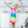 thumbnail image 2 of Girls Nightgowns Unicorn Sleepwear Night Sleep Dress Pajamas Little Kids Toddler Soft Nightgown, 2 of 7