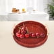 thumbnail image 3 of Cesta de mimbre tejida a mano, organizador decorativo para la mesa de la cocina o el salón. Marrón oscuro pequeño, 3 of 9