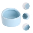 thumbnail image 6 of Hamster Feeding Bowls Ceramic Chew Resistant Food Bowls for Small Rodents Gerbil Hamsters (Blue), 6 of 6