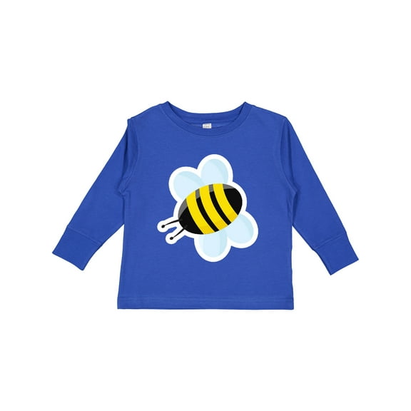 Inktastic Bumble Bee Boys or Girls Long Sleeve Toddler T-Shirt