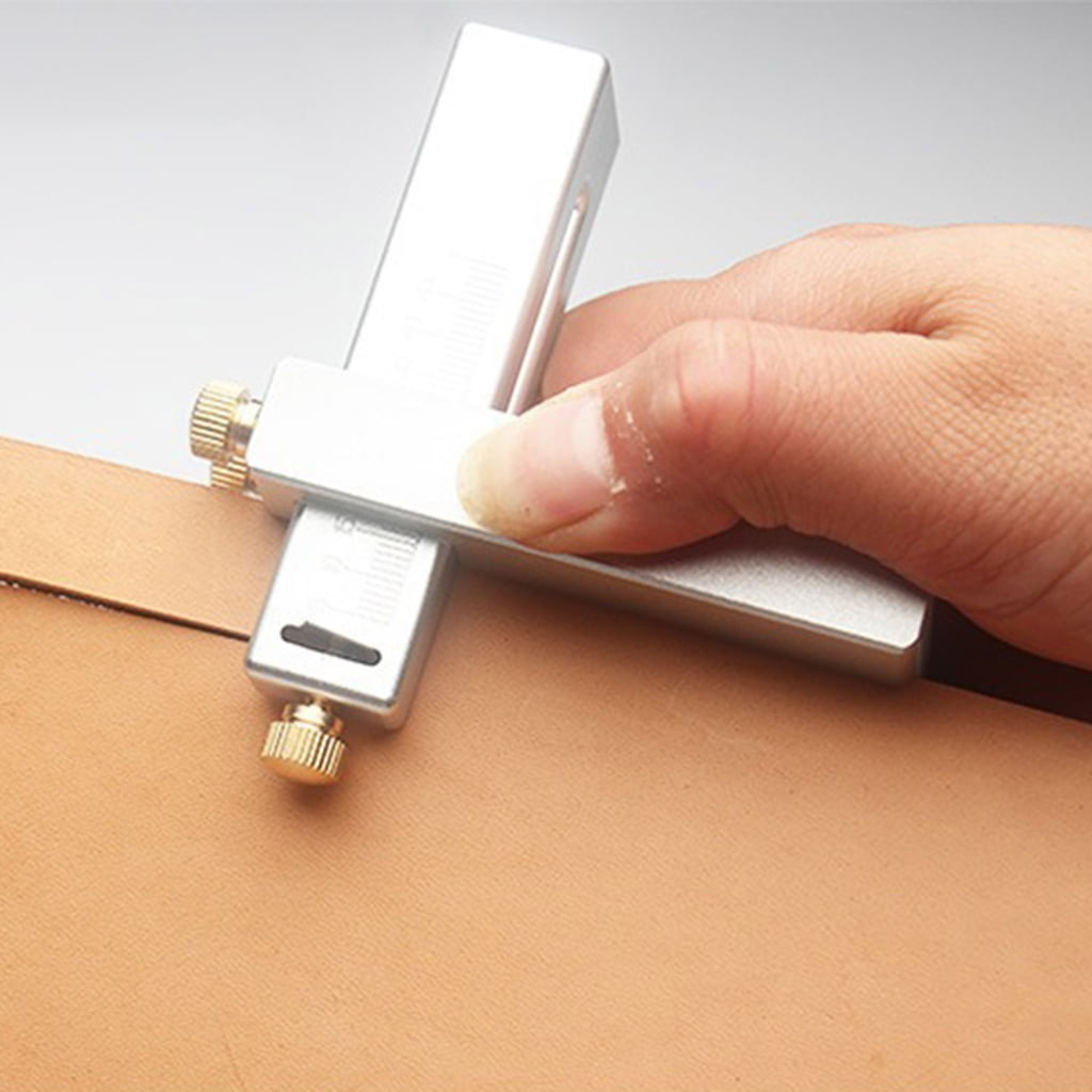 Adjustable Leather Belt Cutting Machine High Strengths Aluminum Alloy Portable Size Ergonomic Handle for Crafting